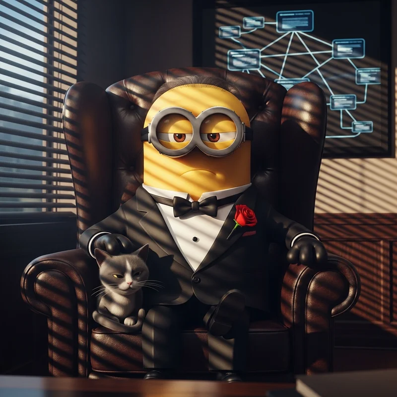 Minion Don Corleone — Le Parrain du réseau de sites